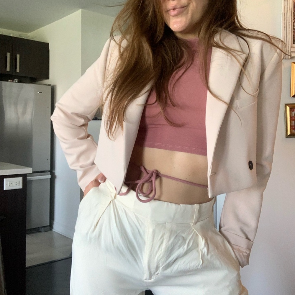 Dusty pink turtleneck - Picture 2 of 3